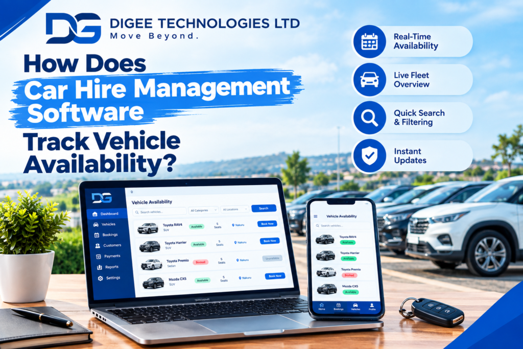 How Does Car Hire Management Software Track Vehicle Availability?