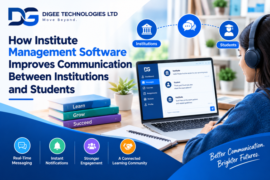 How Institute Management Software Improves Communication Between Institutions and Students