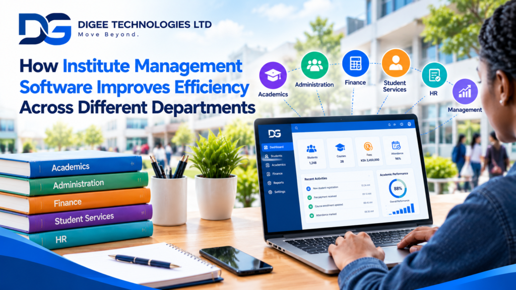 How Institute Management Software Improves Efficiency Across Different Departments