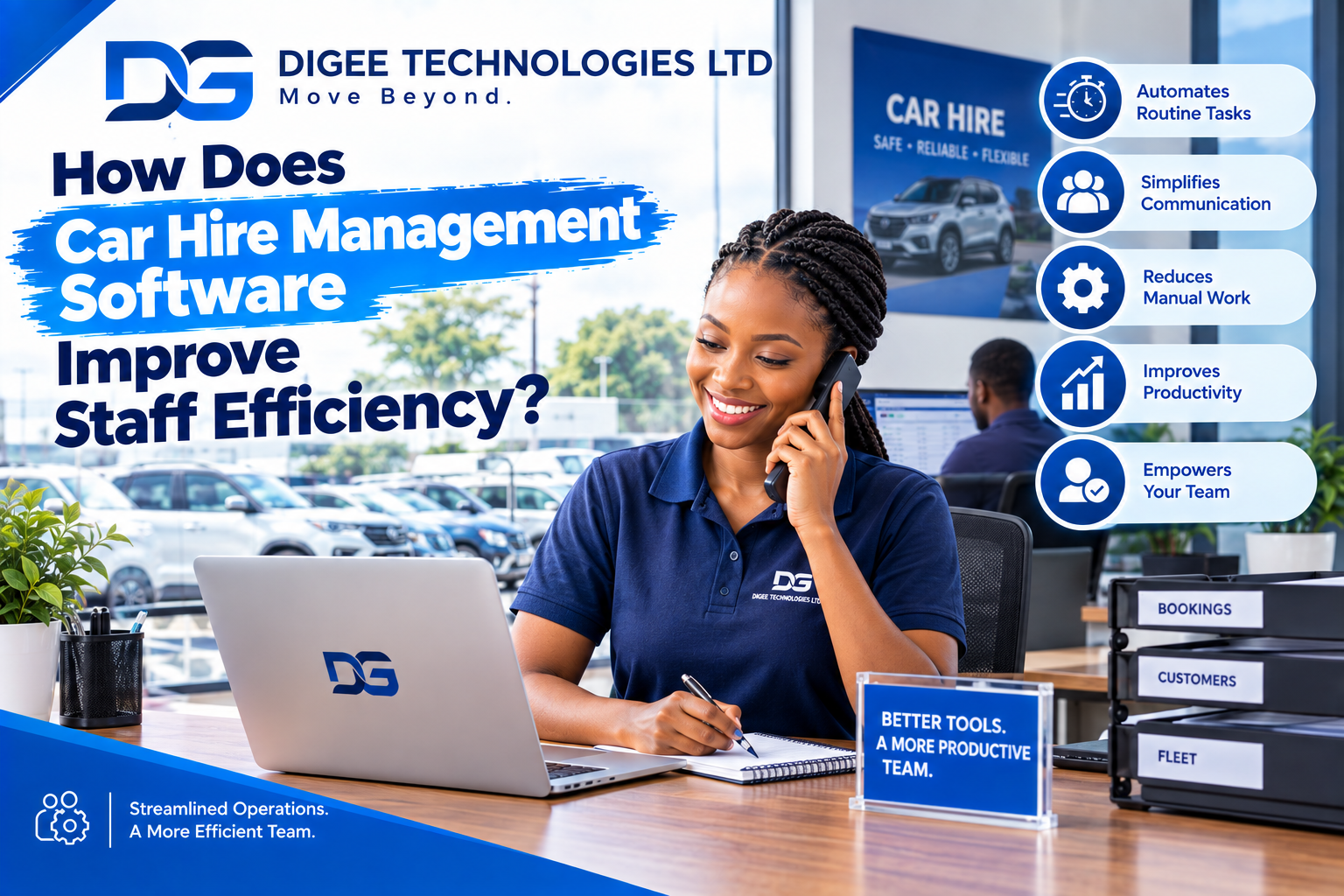 Read more about the article How Does Car Hire Management Software Improve Staff Efficiency?